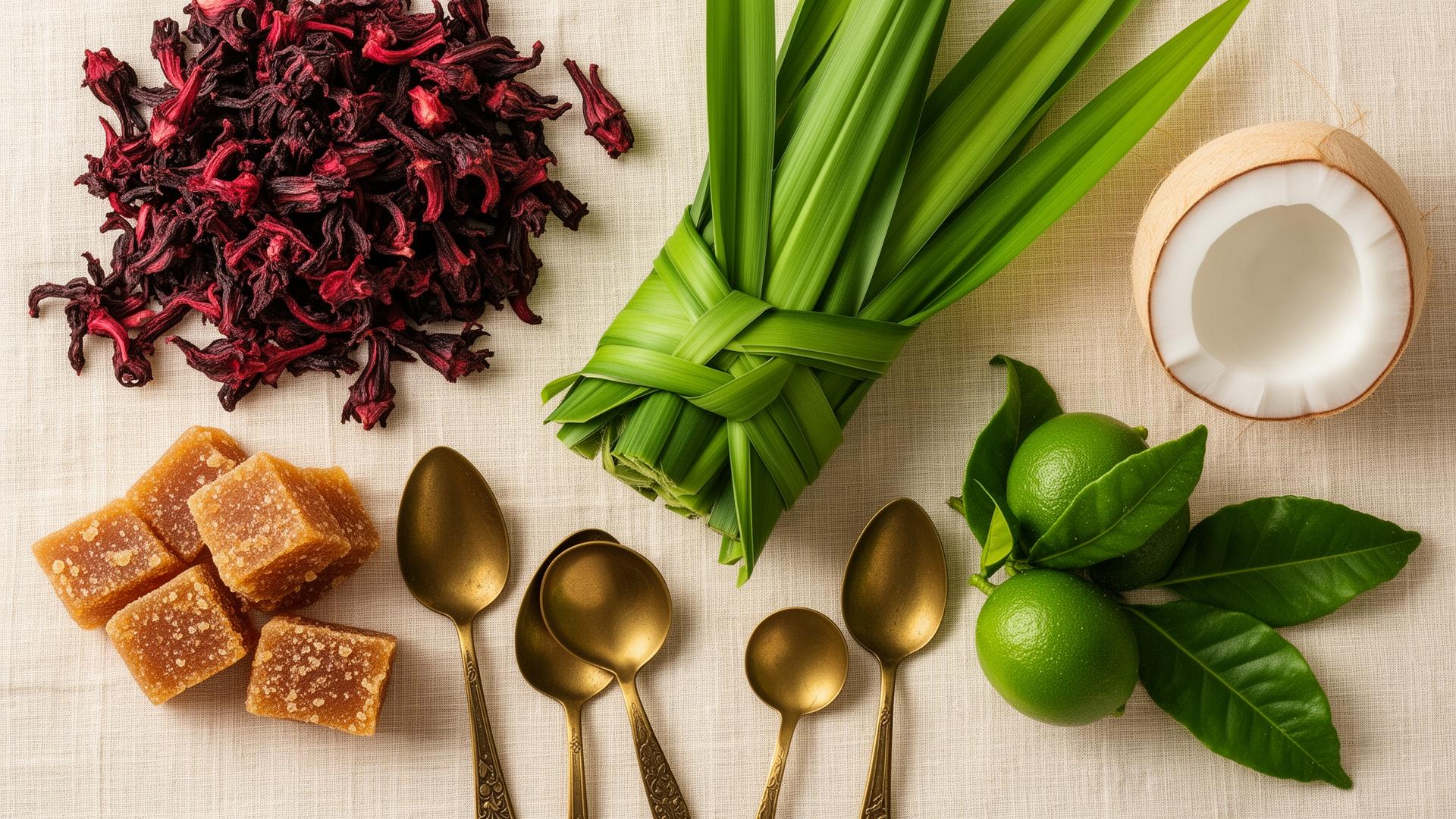 Traditional Malaysian heritage ingredients