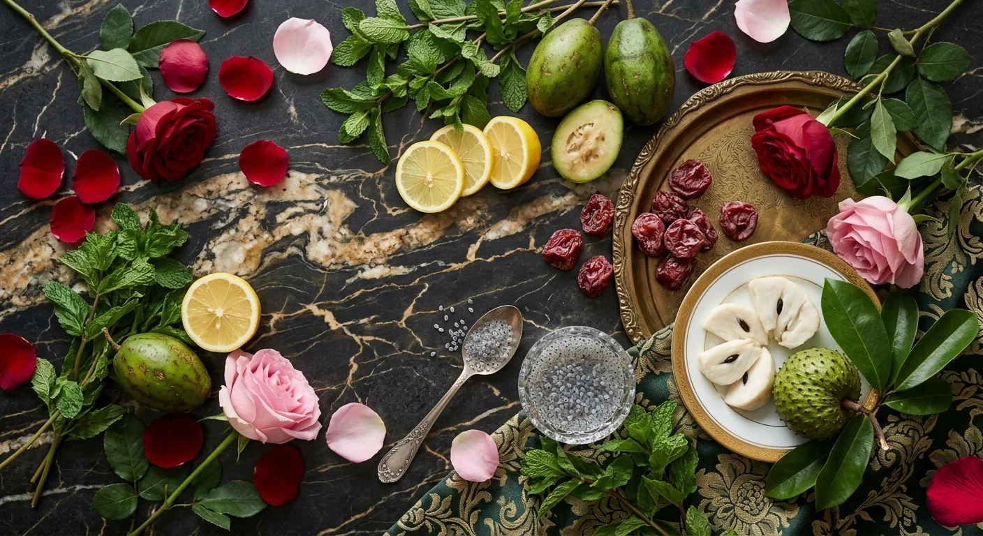Traditional Malaysian heritage ingredients