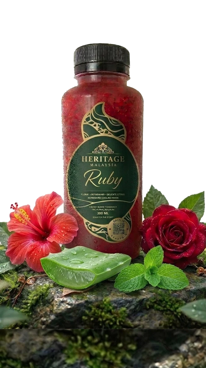 Heritage Ruby bottle